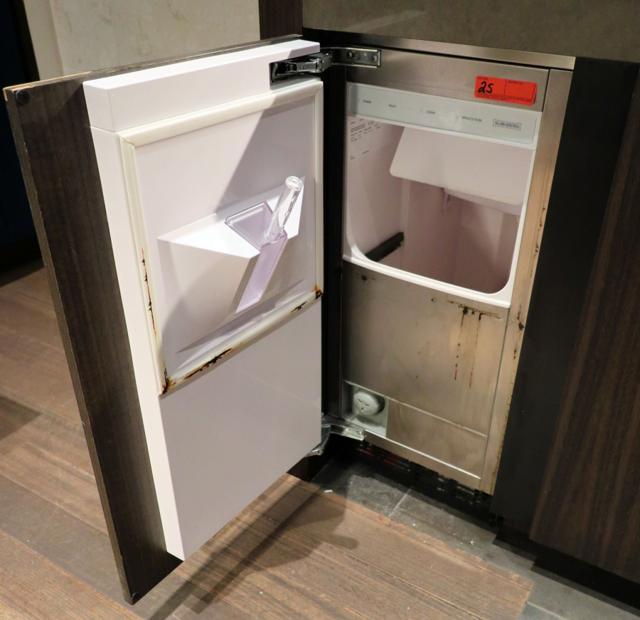 Sub-Zero-style undercounter residential ice machine, the type Uinta Ice Co. services.